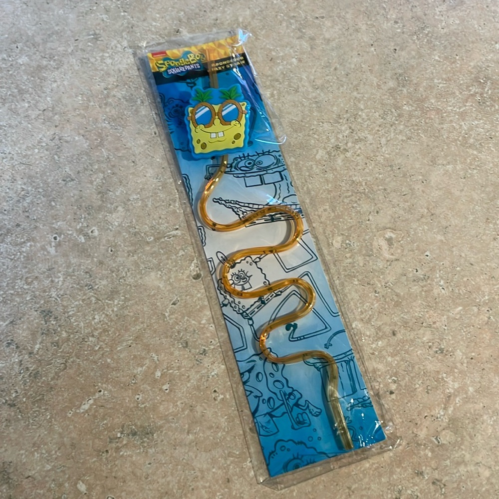 SpongeBob SquarePants Tropical Crazy Straw